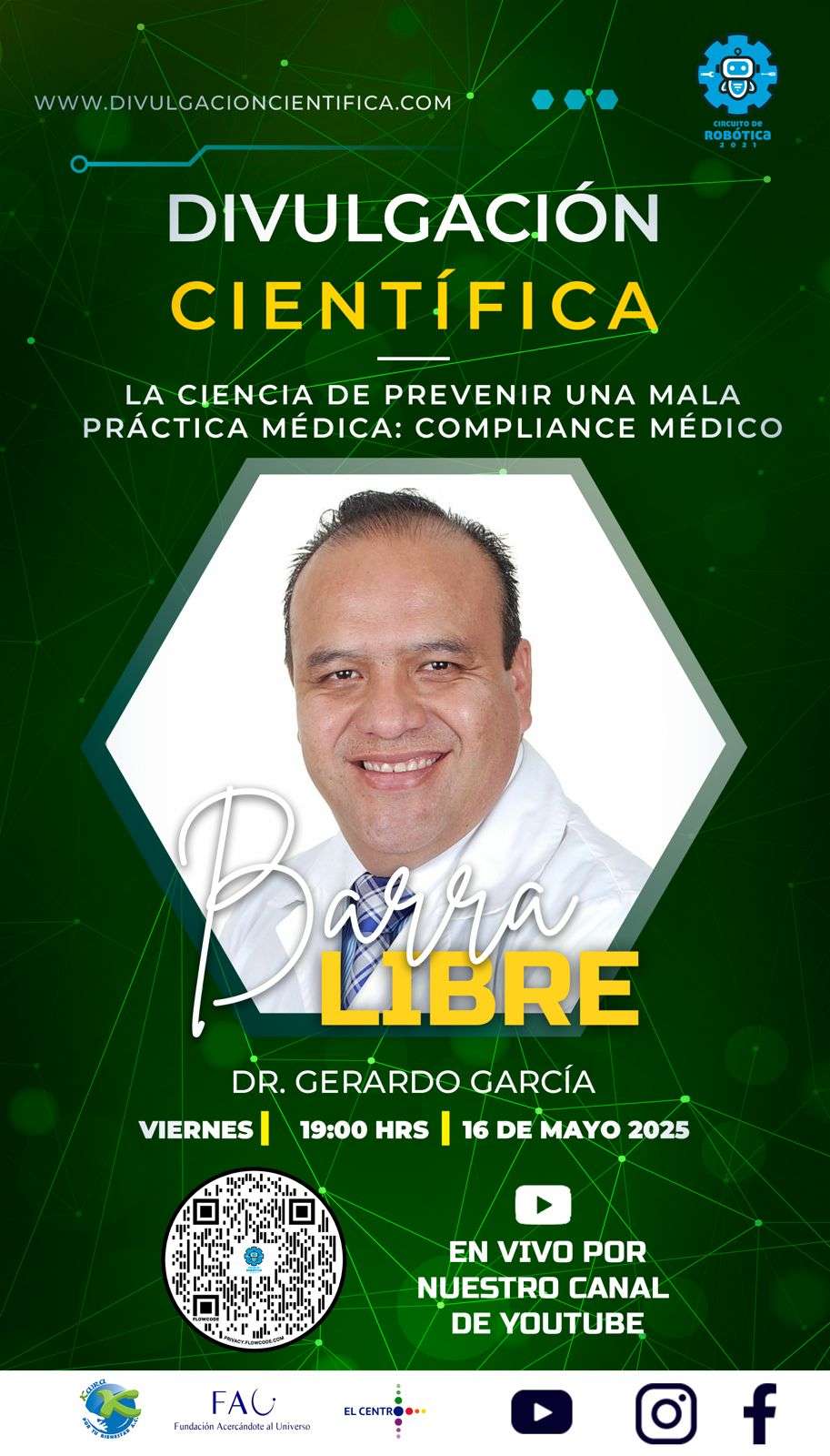 La Ciencia de Prevenir una mala Práctica Médica: Compliance Médico, BLC, con el Dr. Gerardo García – Barra Libre